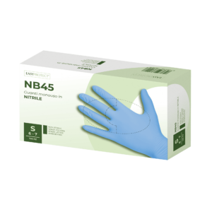 guanti monouso in nitrile nb45